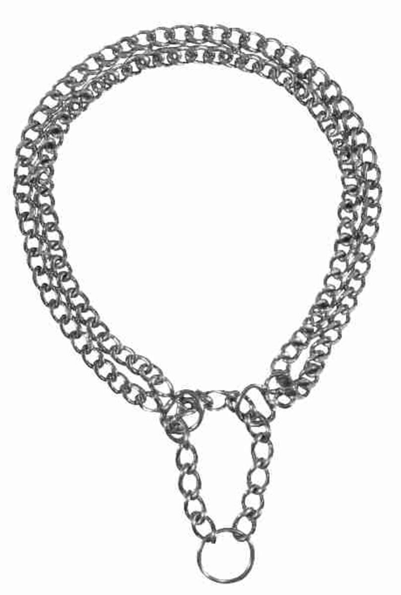 Trixie Half-Slip Kettinghalsband, 2 rijen