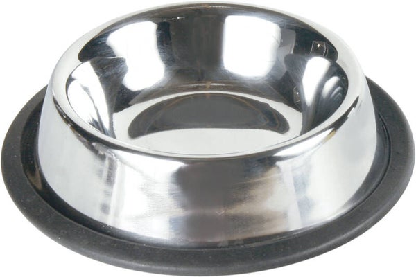 Trixie RVS Voer/Waterbak (4x)