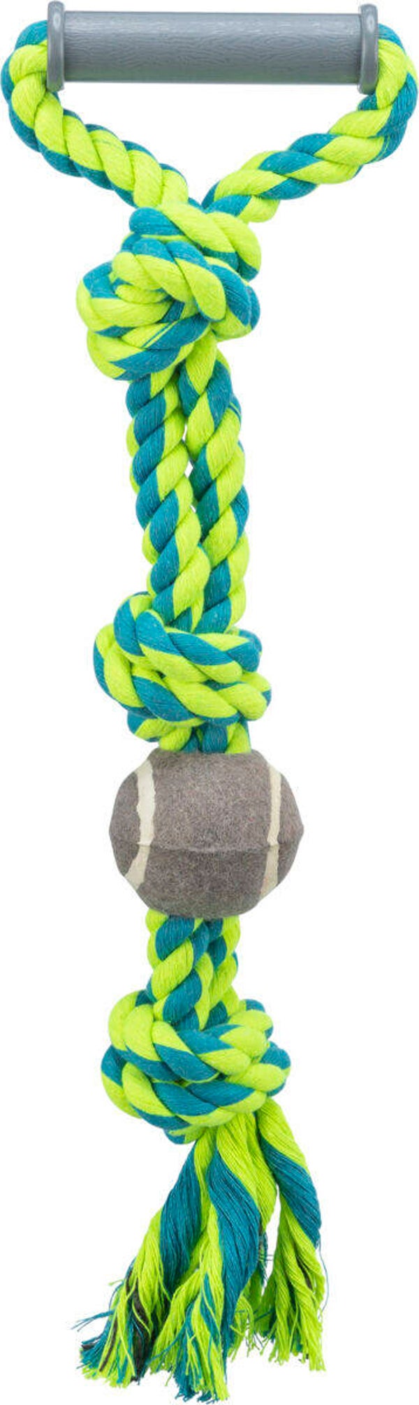Trixie Flostouw met Tennisbal, katoen/polyester