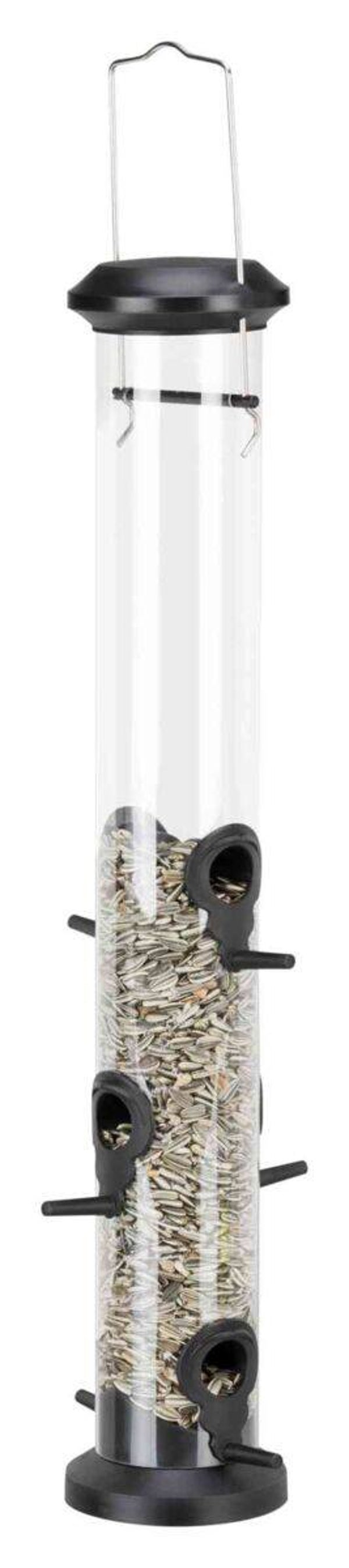 Trixie voedersilo kunststof zwart 48 cm