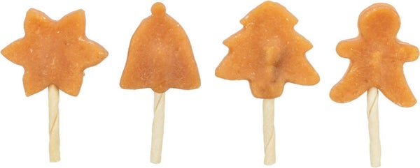 Trixie Xmas lollie Mix met kippenborst