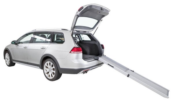Trixie Tweedelige Telescoop-Loopplank, aluminium/schuurpapier