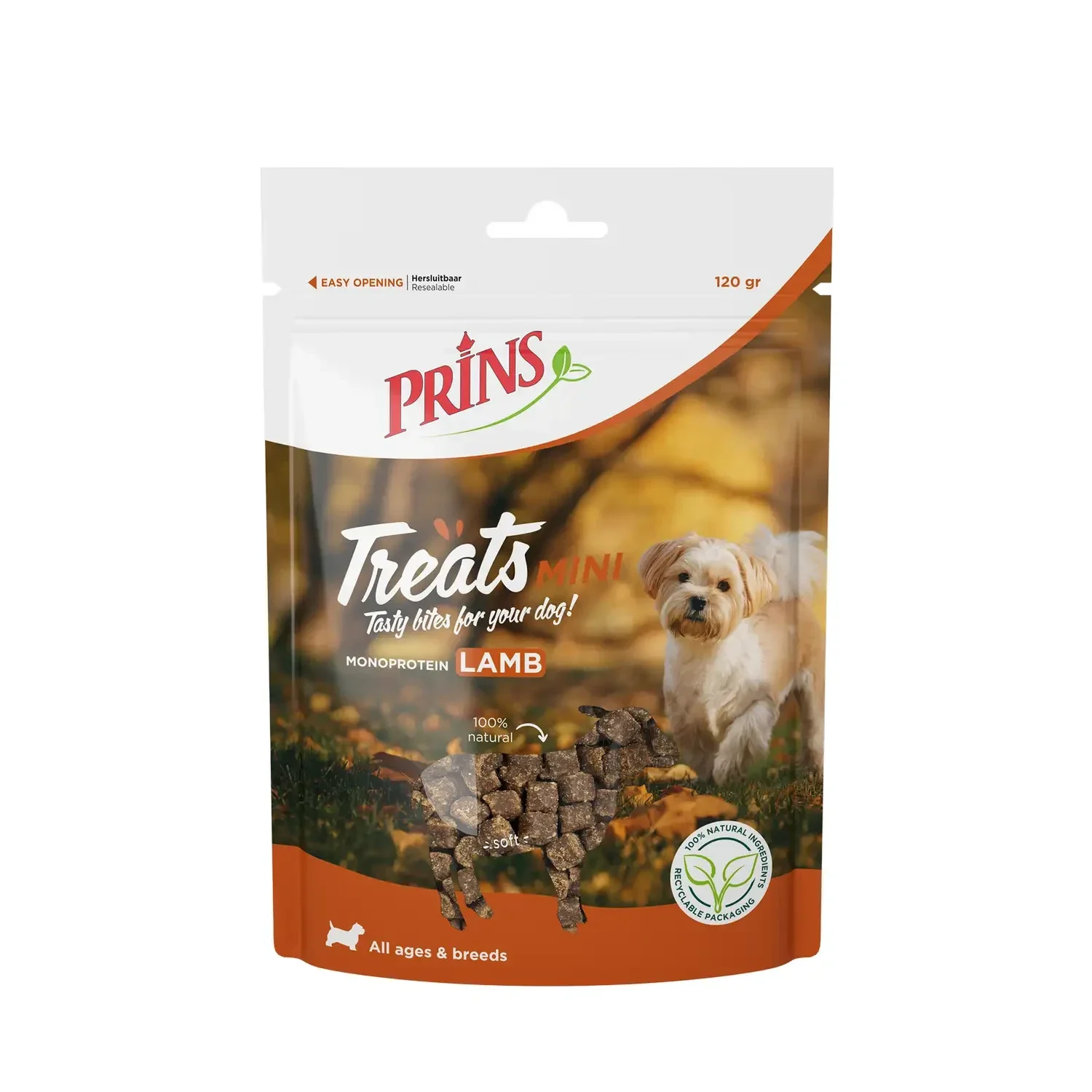 Prins Treats Lamb Mini 120 gram