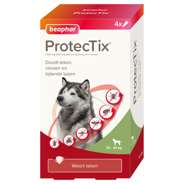 Beaphar ProtecTix 25-40kg 4 pipetten
