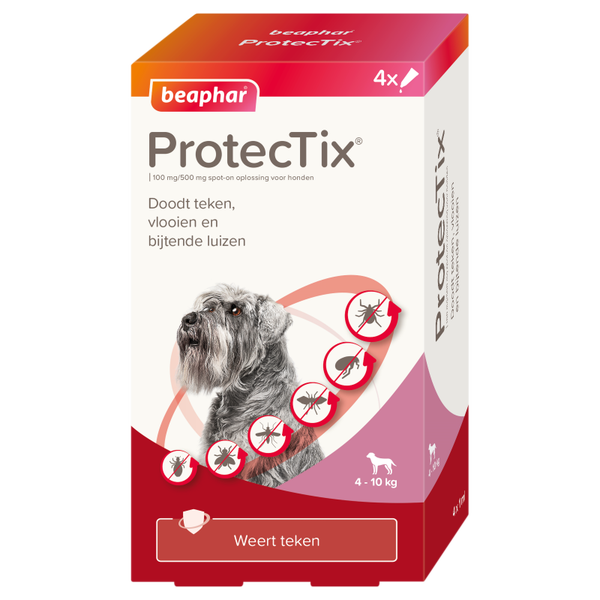 Beaphar ProtecTix 4-10kg 4 pipetten