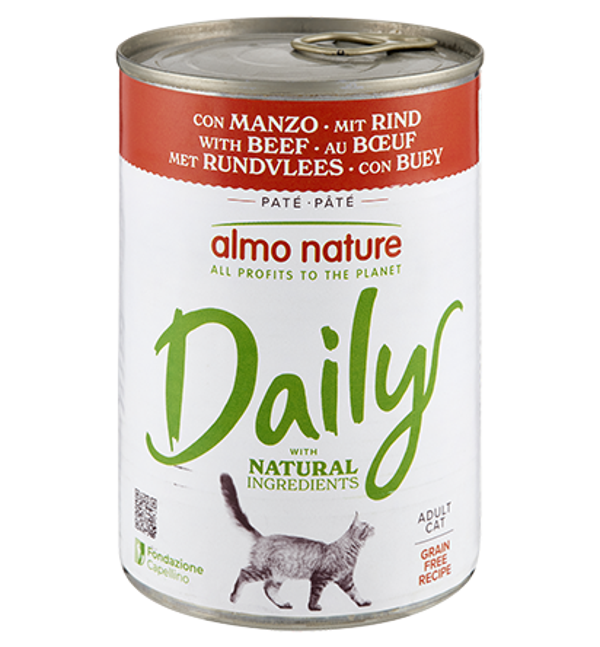 Almo Nature Daily met Rund 24 x 400 gr.