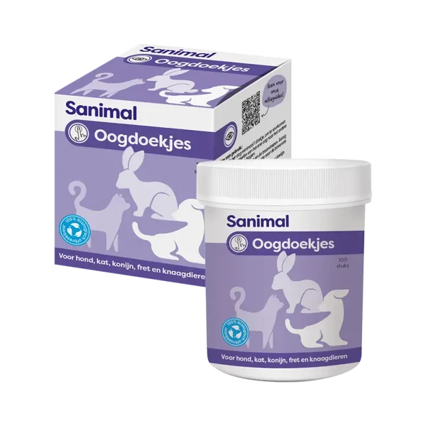 Sanimal Oogdoekjes 100 st