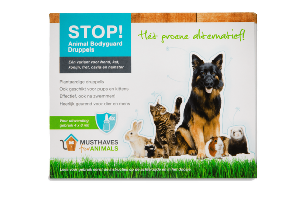 STOP! Animal Bodyguard Druppels 4x8ml