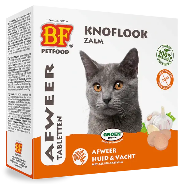 Biofood anti-vlo tabletten zalm 100st