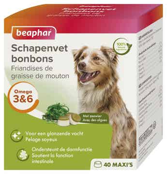 Beaphar schapenvet bonbons zeewier Maxi