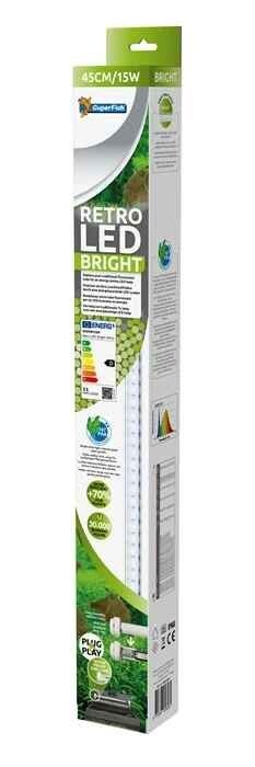 SuperFish Retro Led Bright T8&JT5 45CM/15W