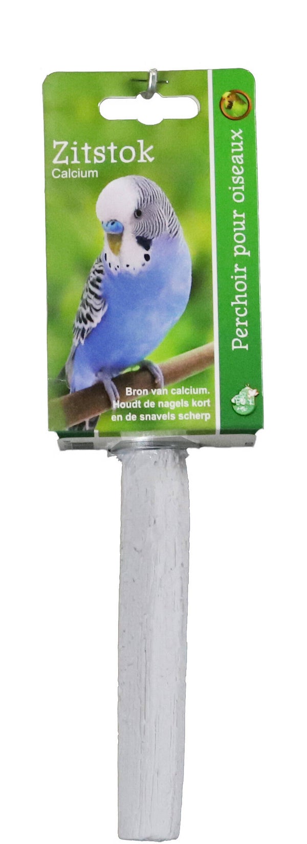 Boon zitstok calcium wit + schroefdraad