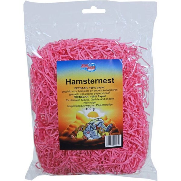 Zoobest hamsternest papier, 100 gram