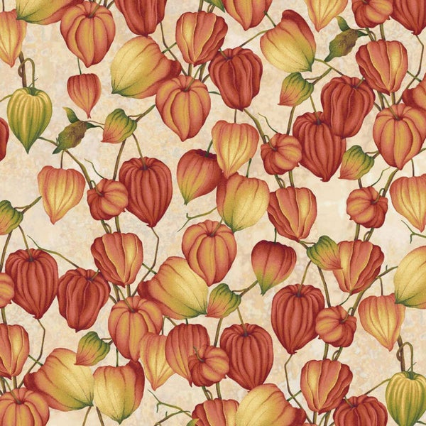 Oak and Berries - 3650-44 Cream Multi