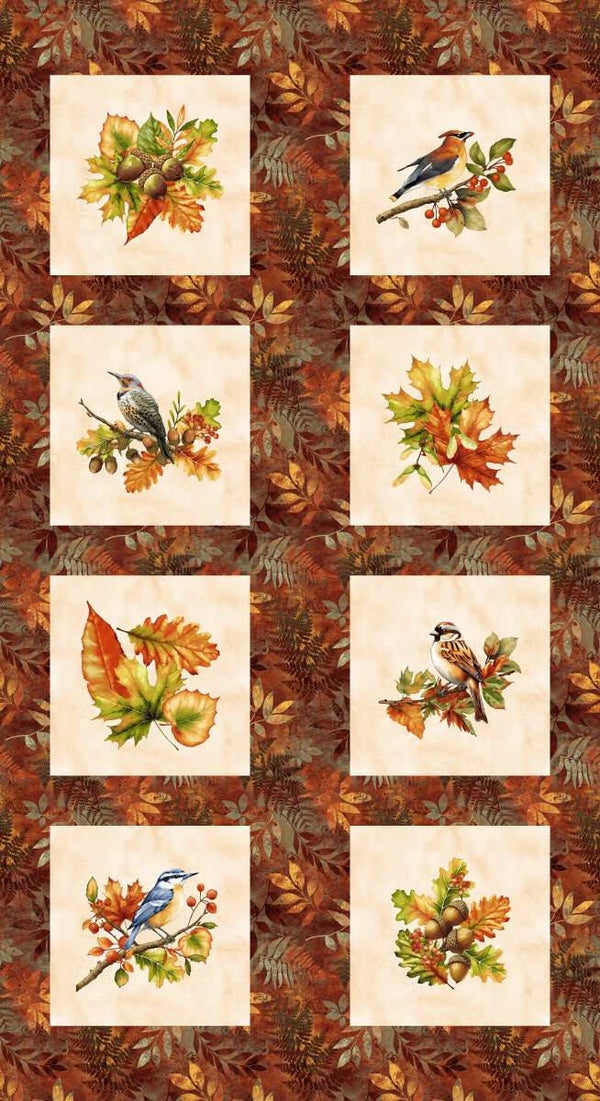 Oak and Berries - 3656B-83 Autumn Multi