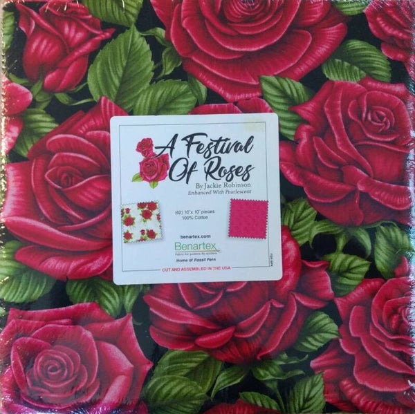 A Festival Of Roses - 10x10 inch - FSR10PK