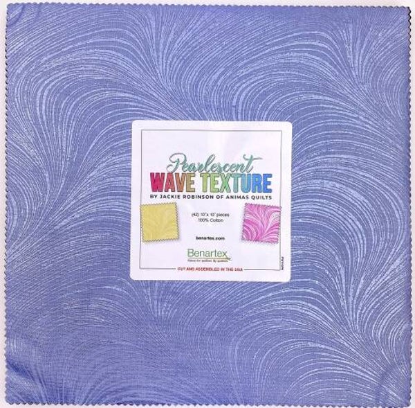 Pearlescent Wave Texture - 10x10 inch