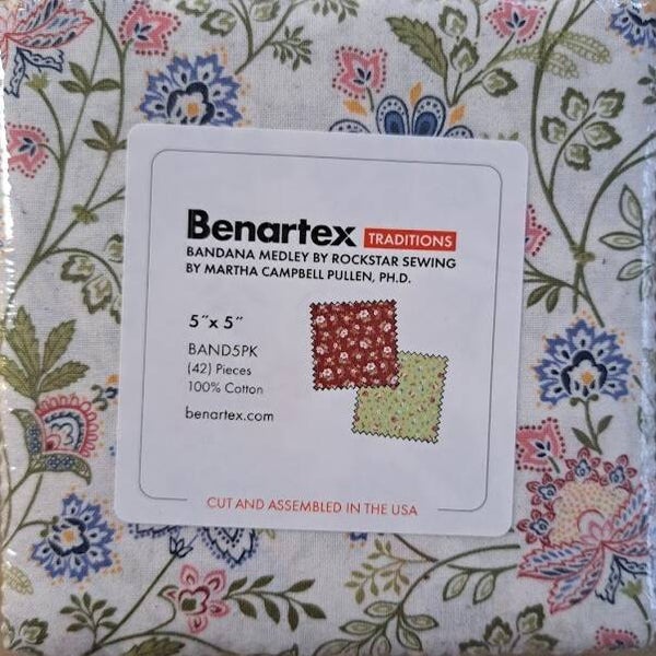 Bandana Medley - 5x5 inch - BAND5PK