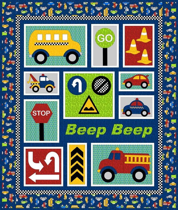 Quiltpatroon - Beep