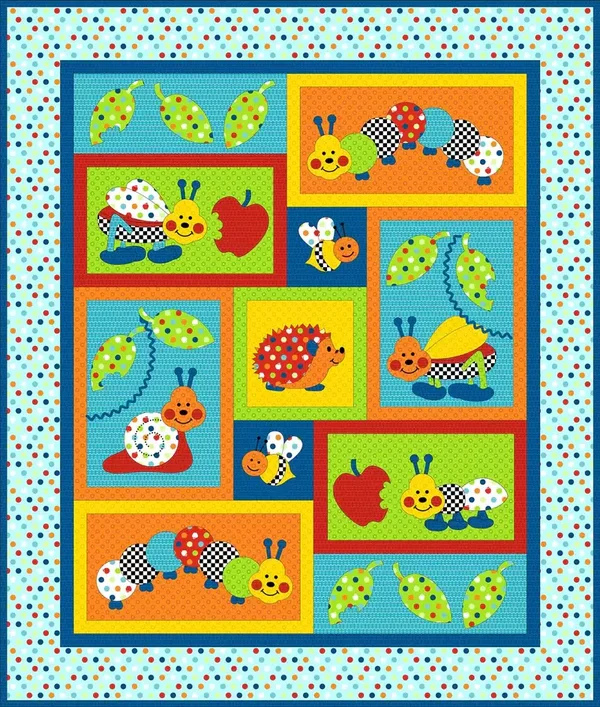 Quiltpatroon - Bugs-a-lot