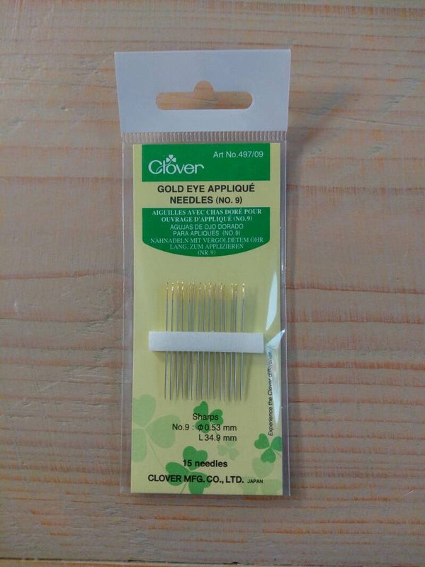 Clover Gold eye - Applicatie naalden - no 9