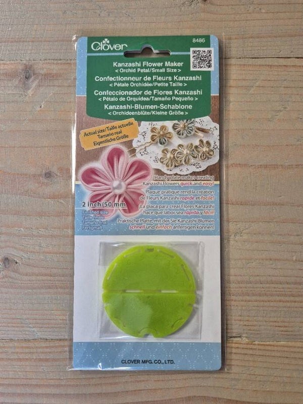 Clover - Kanzashi Flower maker - S Orchid