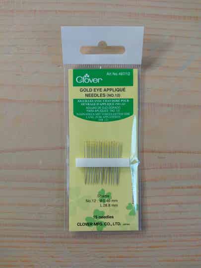 Clover Gold eye - Applicatie naalden - no 12