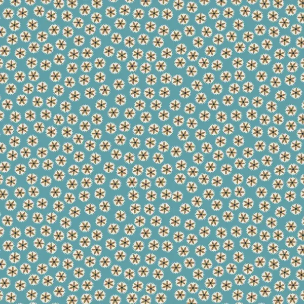 Out & About - Bloemrozetjes Turquoise