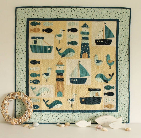 Quiltpatroon - Beside The Seaside