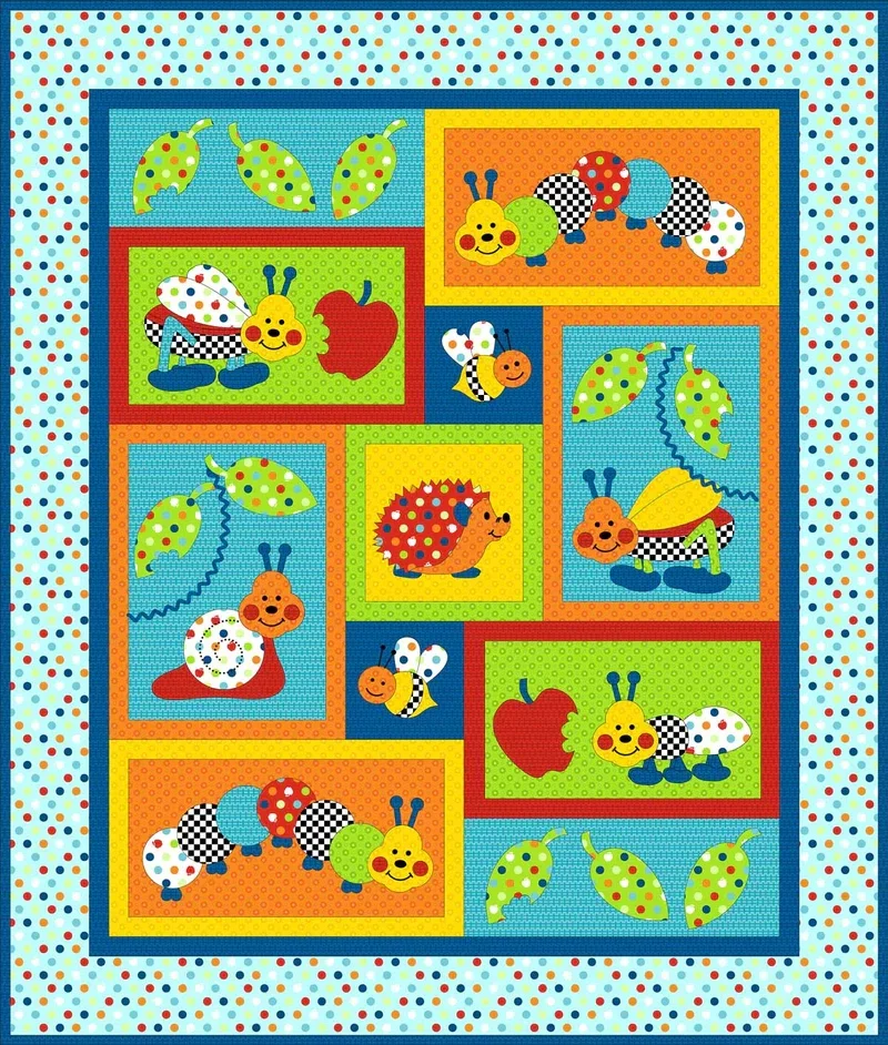 Quiltpatroon - Bugs-a-lot
