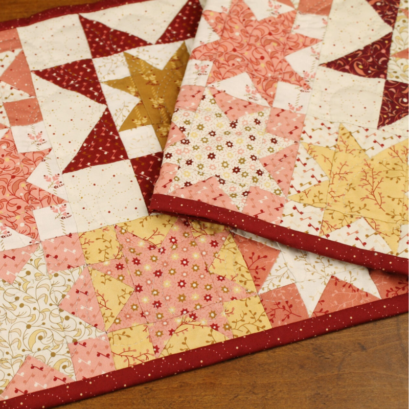 sterrenquilt gemaakt van forever quiltstof