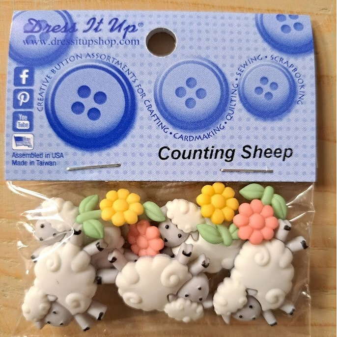 Dress it up - Sierknopen - Counting Sheep