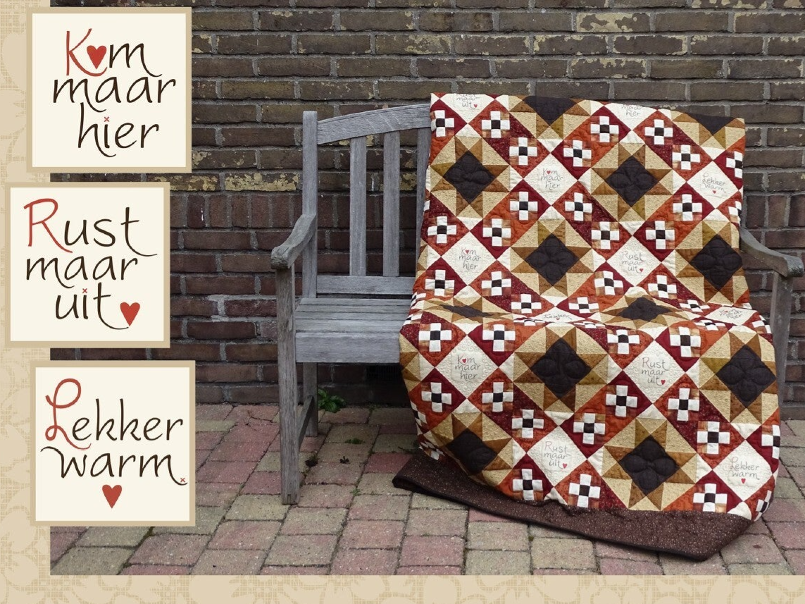 Quiltpatroon - Lekker warm