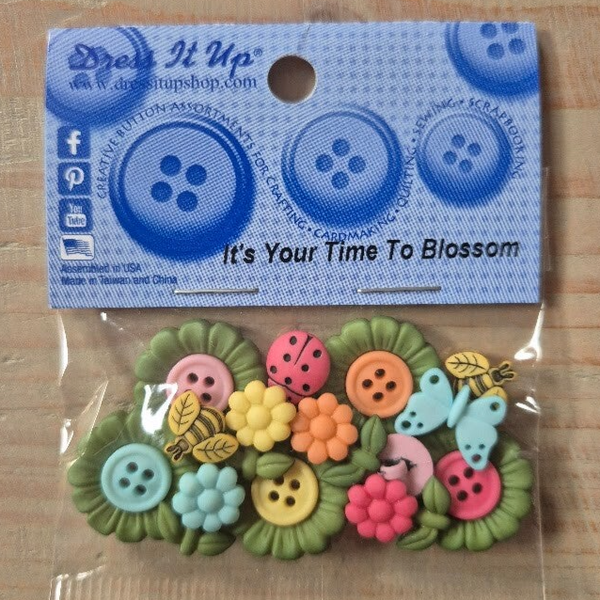 Dress it up - Sierknopen - It's Your Time To Blossom