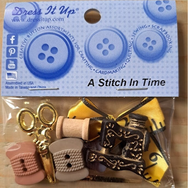 Dress it up - Sierknopen - A Stitch In Time
