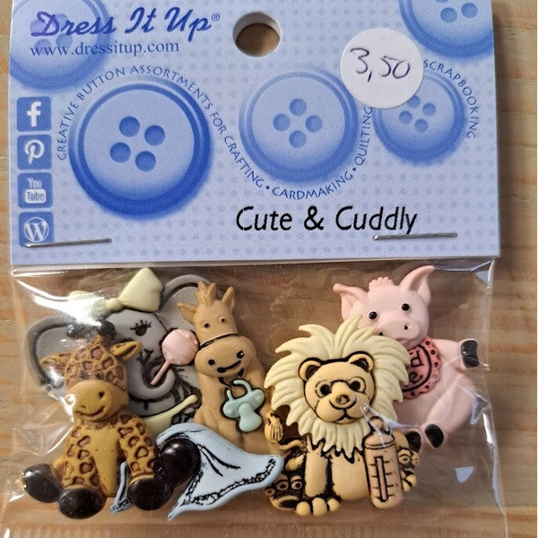 Dress it up - Sierknopen - Cute & Cuddly