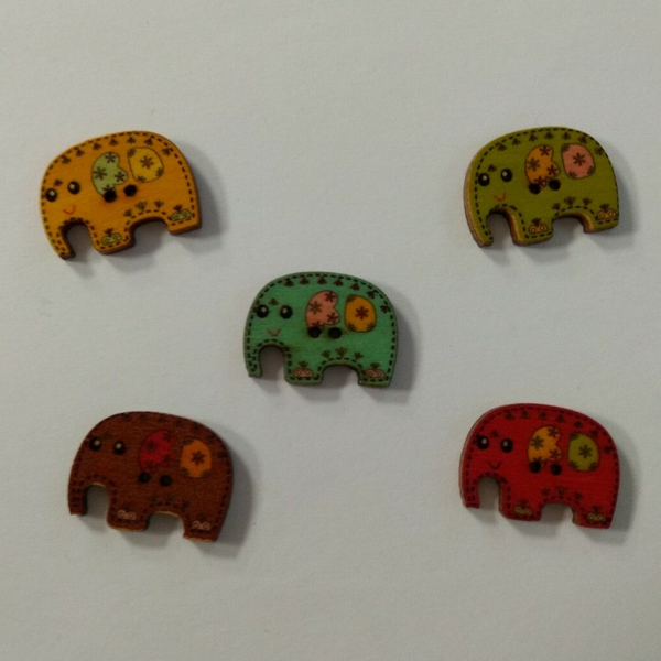 Knoop olifant 25mm