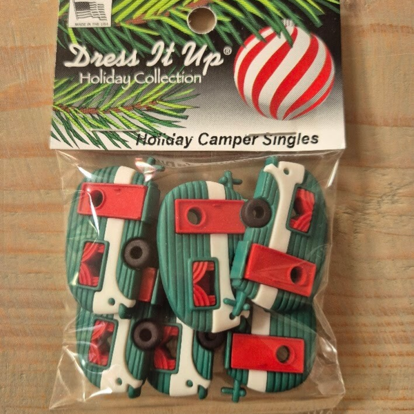 Dress it up - Sierknopen - Holiday Camper Singles