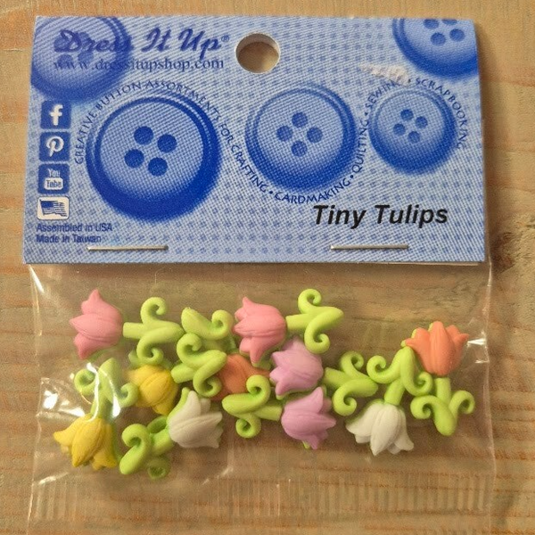 Dress it up - Sierknopen - Tiny Tulips