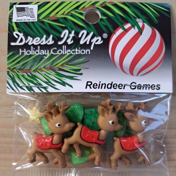 Dress it up - Sierknopen - Reindeer Games