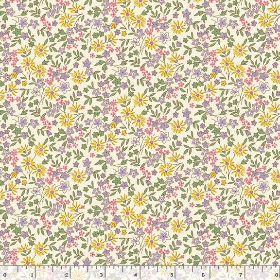 Aunt Grace Calicos - Garden Purple