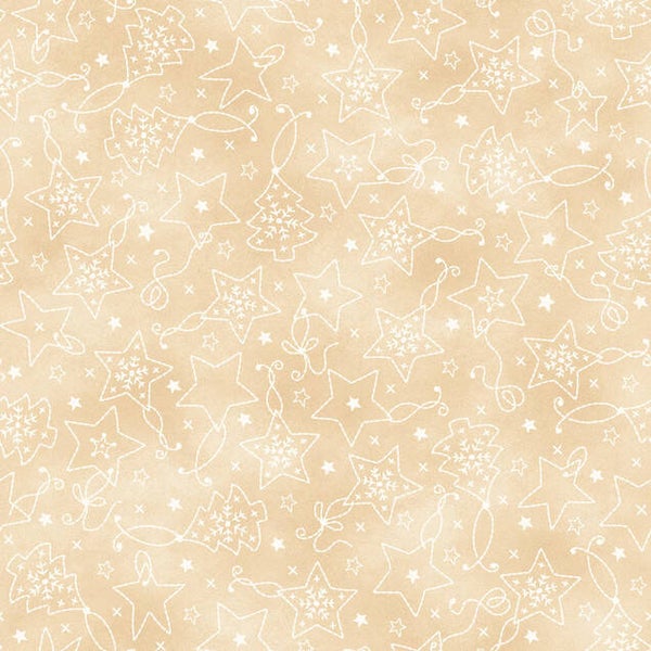 Christmastime Ornaments Cream Cream
