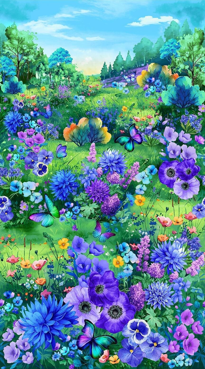 Meadow Bloom - Panel