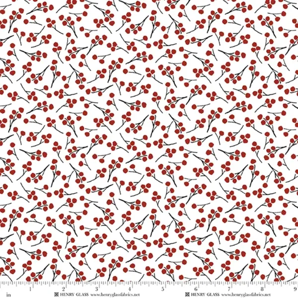 Snow Folks - Berries Red