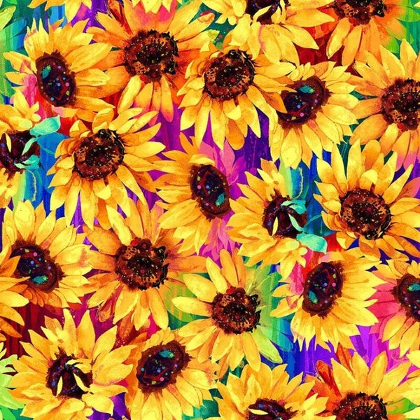 Sundance - Packed Sunflowers Flora CD3303 Multi