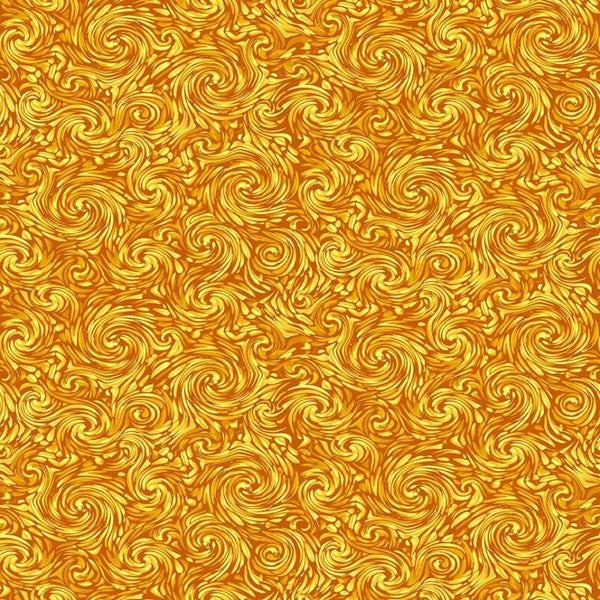 Sundance - Swirl Texture CD3310 Yellow