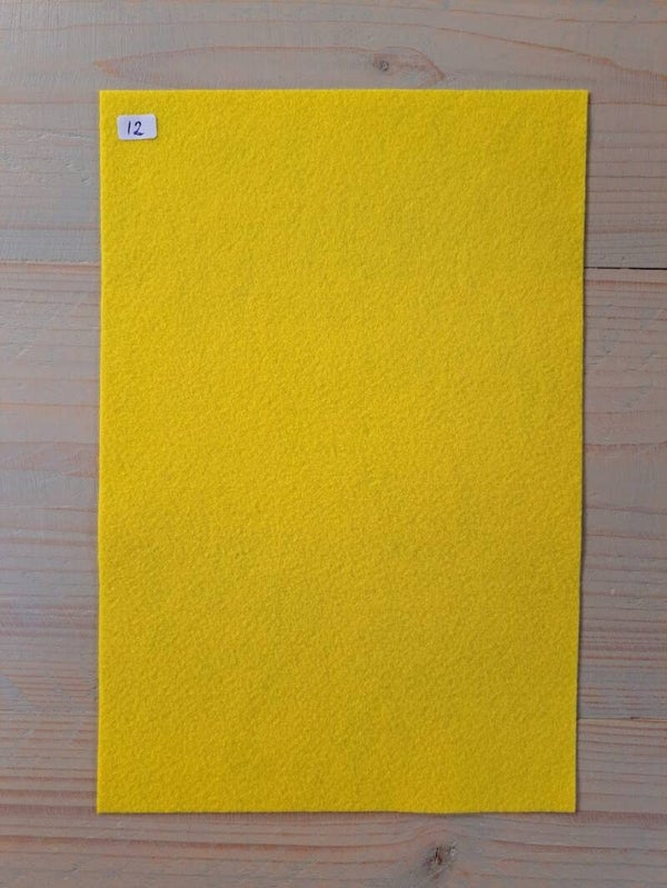 Vilt - geel 12