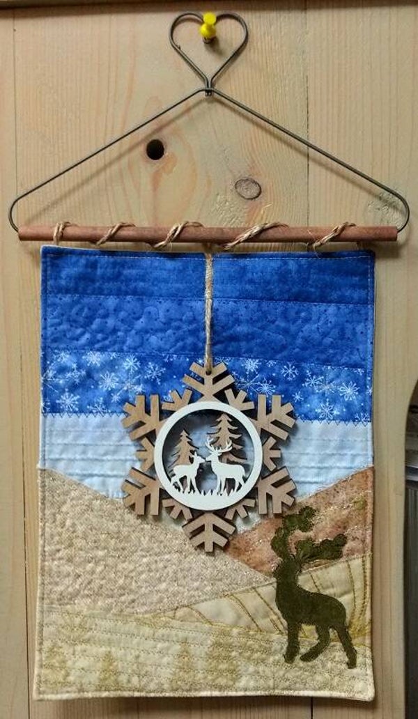 Quiltpatroon - 4 seizoenen / Winter