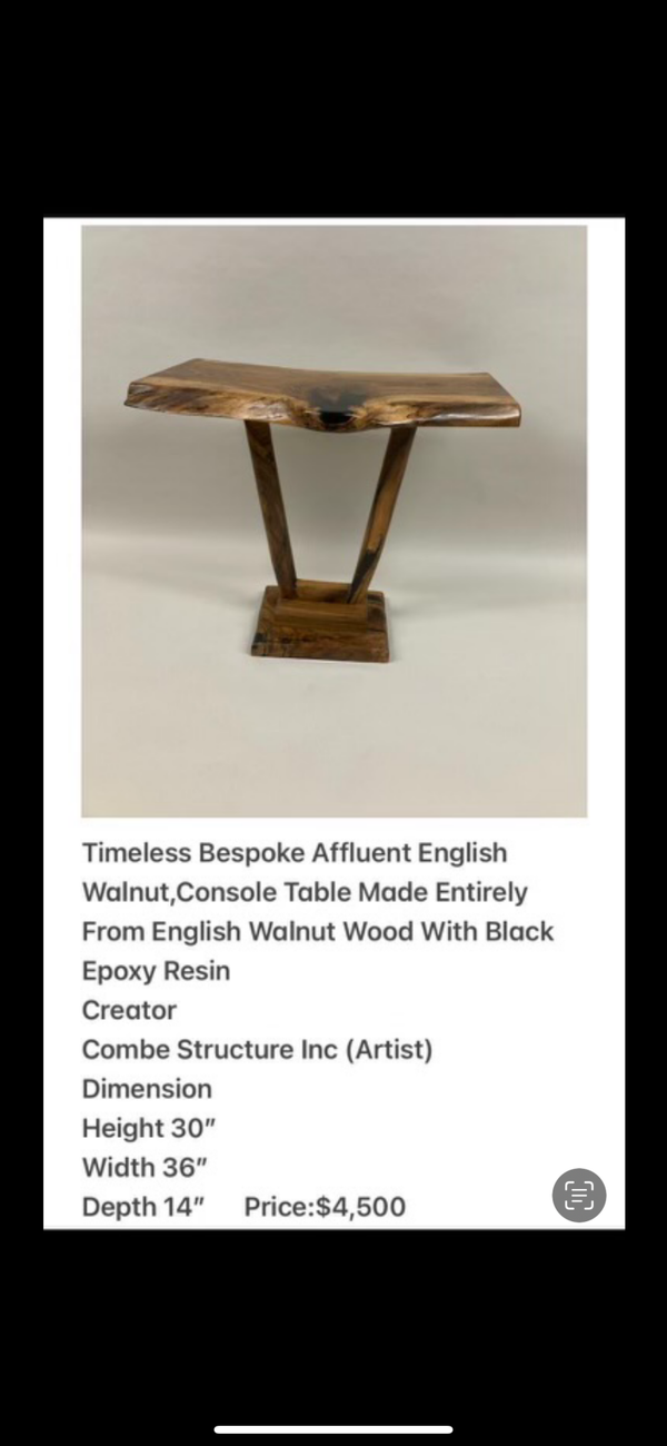 Timeless Bespoke Affluent English Console Table