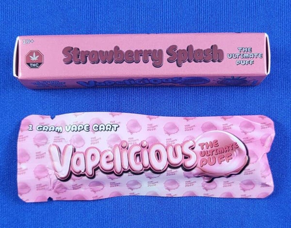 Strawberry Splash Indica 1g Cart